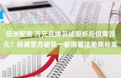 伍洲配资 万元品牌羽绒服折后仅需百元？杨浦警方破获一都假冒注册商标案