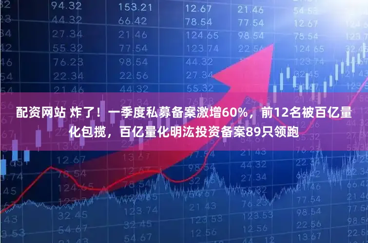 配资网站 炸了！一季度私募备案激增60%，前12名被百亿量化包揽，百亿量化明汯投资备案89只领跑